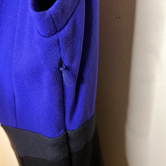 Theory Color Block Sleeveless Sheath Dress Size 8 - Picture 7 of 8
